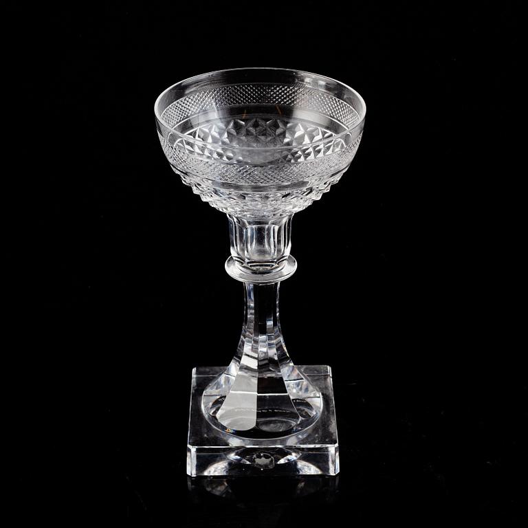 Elis Bergh, a part 'Kent' glass service, Kosta Boda (48 pieces).