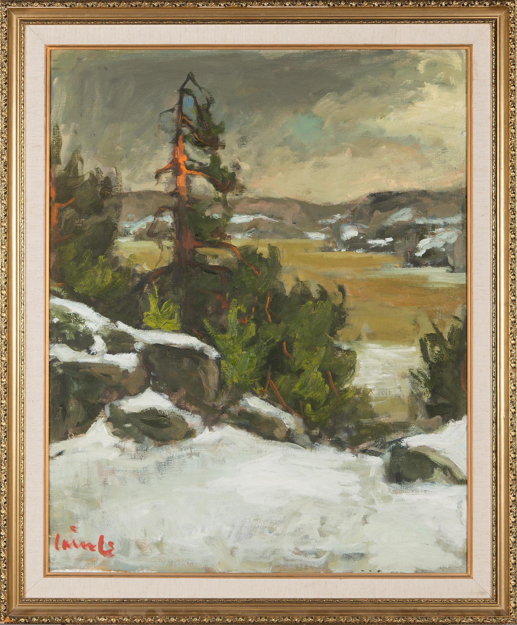 Olavi Laine, Talvimaisema.