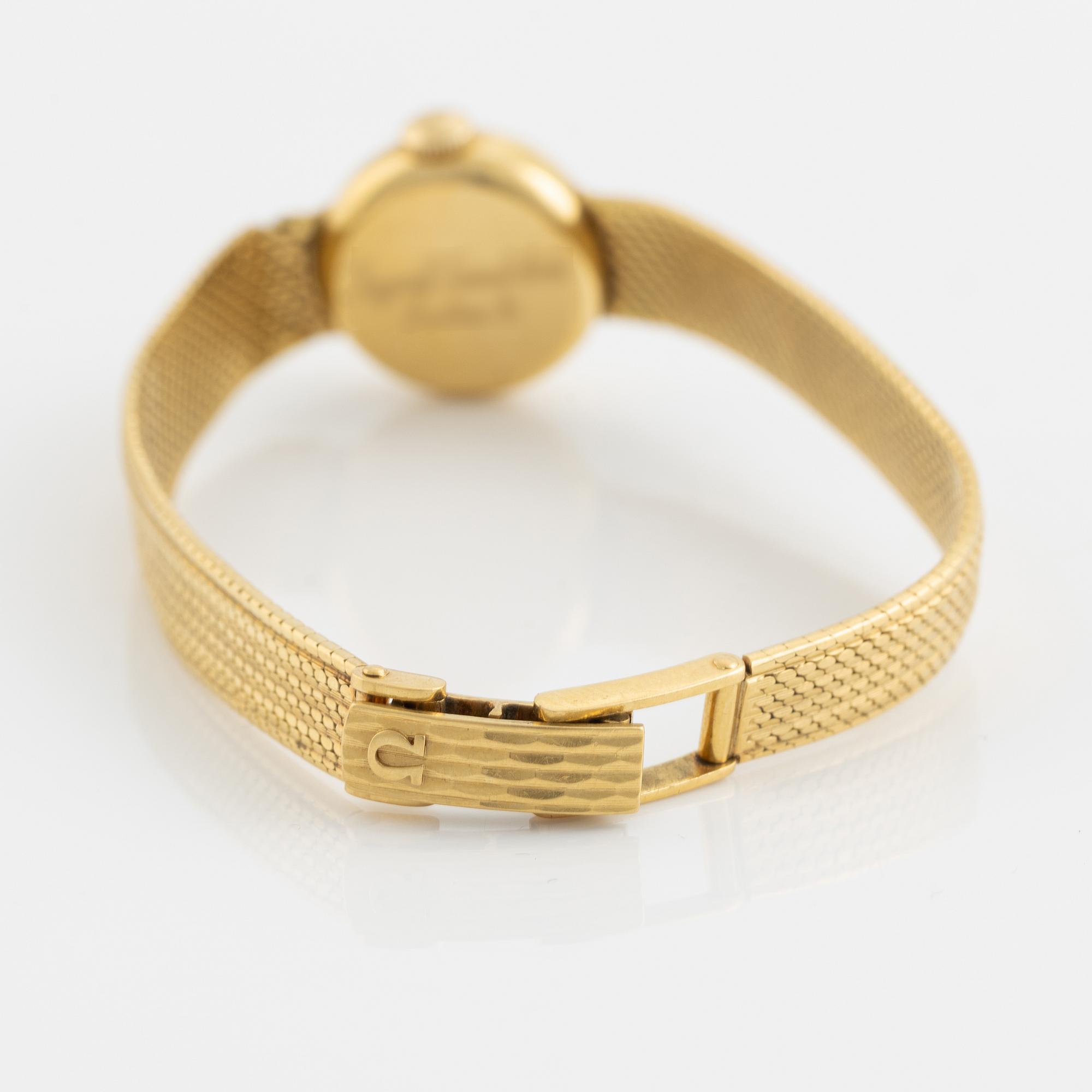 Omega, wristwatch, 17,5 mm.