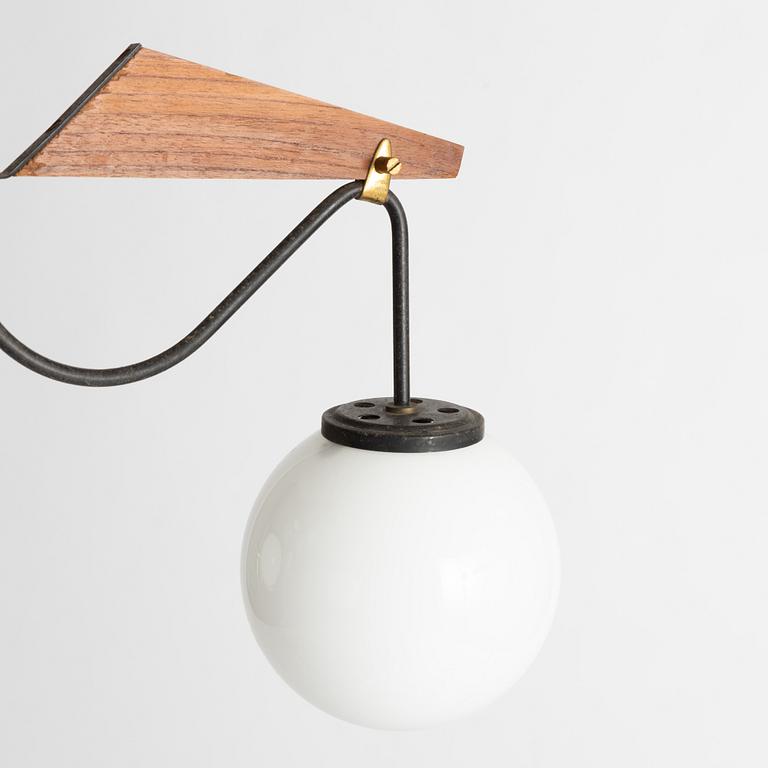 A ceiling lamp, Italy, 1960s.