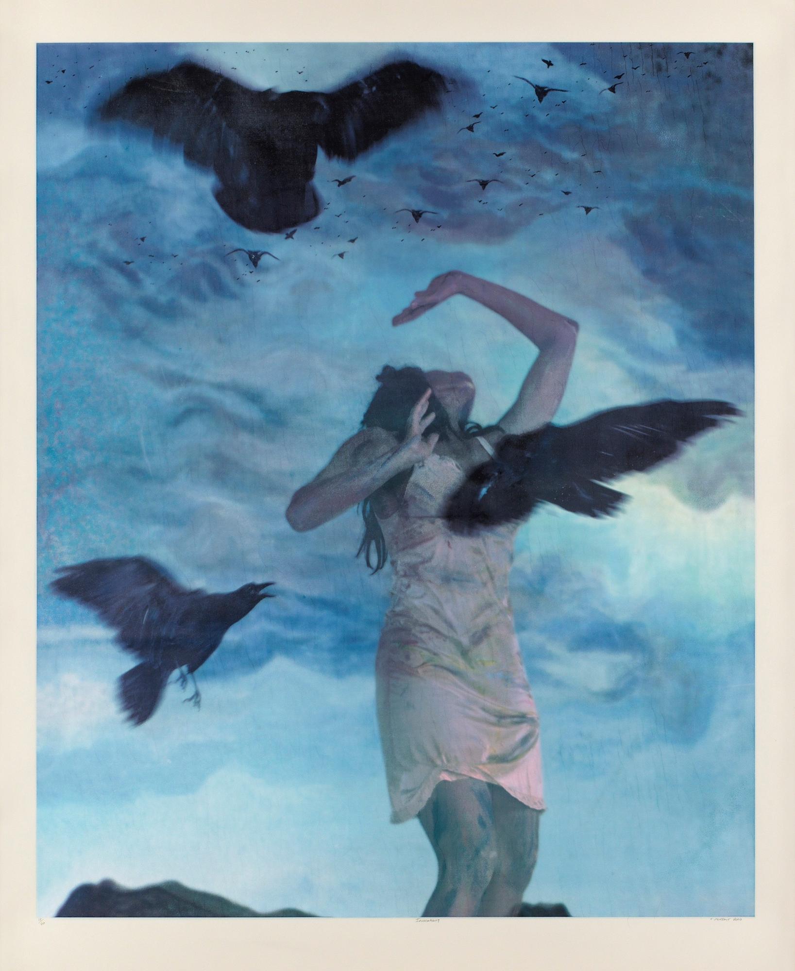 Tracey Moffatt, "Invocation no. 5", from: "Invocations series".