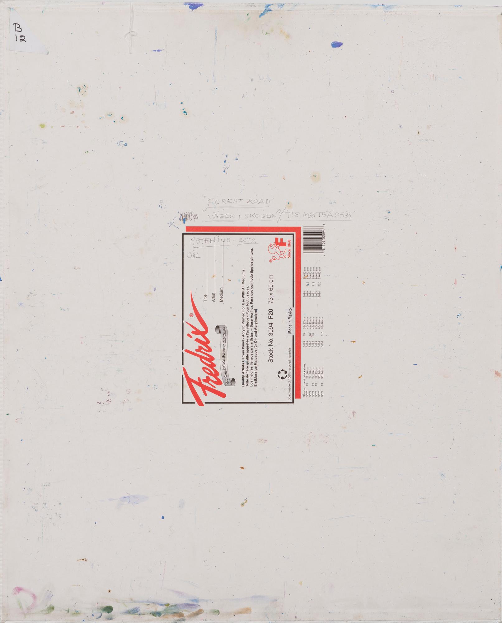 PER STENIUS, "TIE METSÄSSÄ".