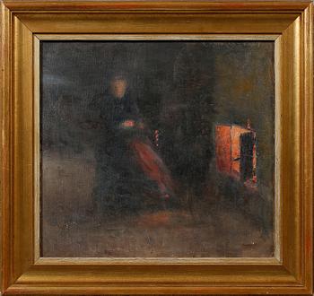 NILS KREUGER, olja på duk, signerad och daterad 1887.