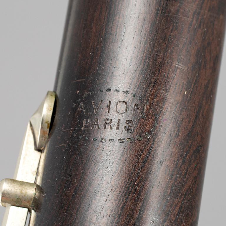 An Avion, Paris clarinet, 20th century.