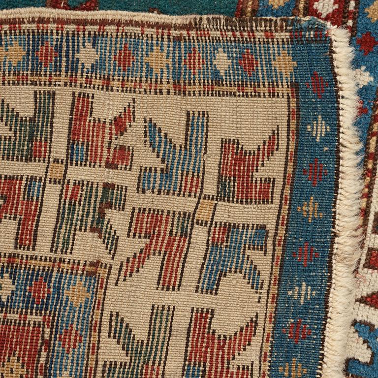 A RUG, an antique Fachralo Kazak, ca 149 x 104,5 cm.