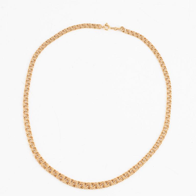 Collier, 18 k guld.