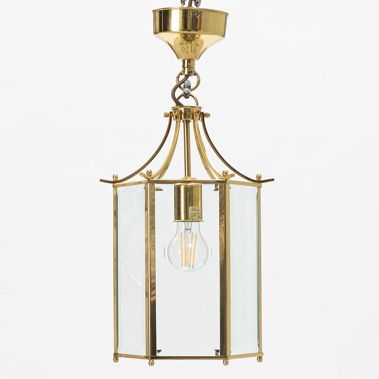 A ceiling lamp, late 20th Century.