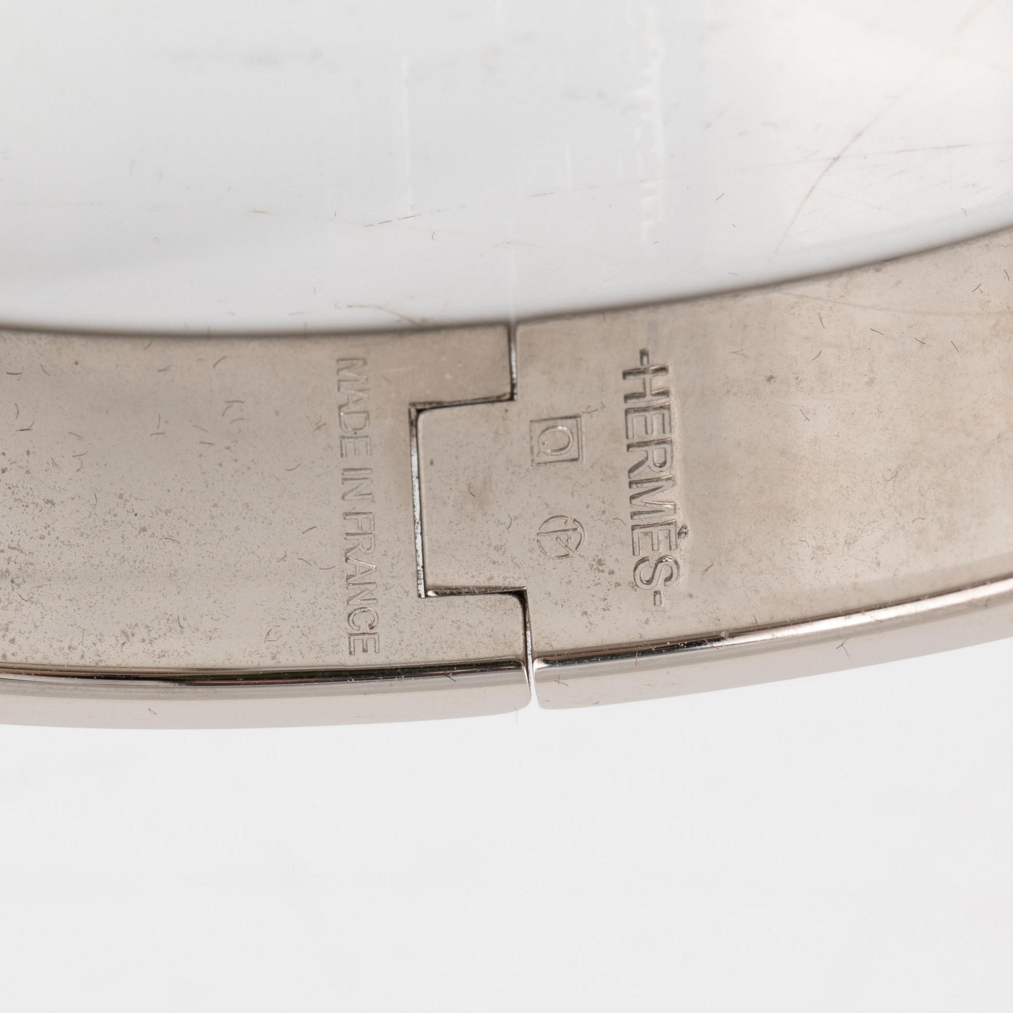 Hermès, "Clic H" PM bracelet.