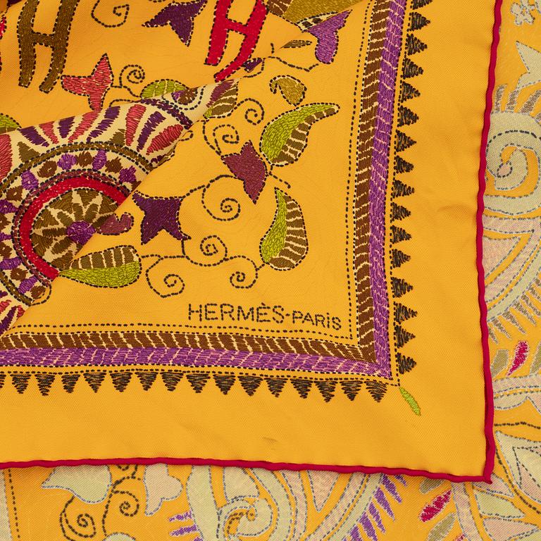 Hermès, scarf, "Carré Kantha".