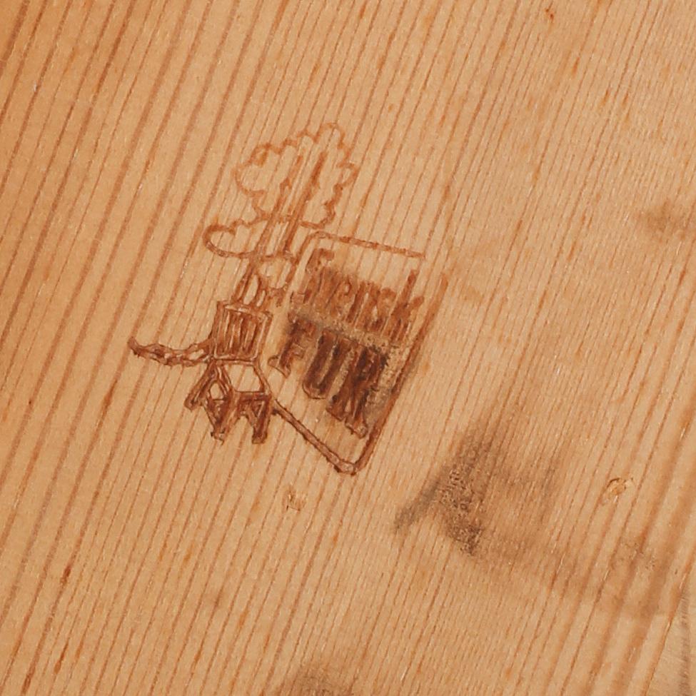 STOLAR, 4 st, "modell 510", Svensk Fur, Göran Malmvall, Karl Andersson och söner, 1900-talets andra hälft.