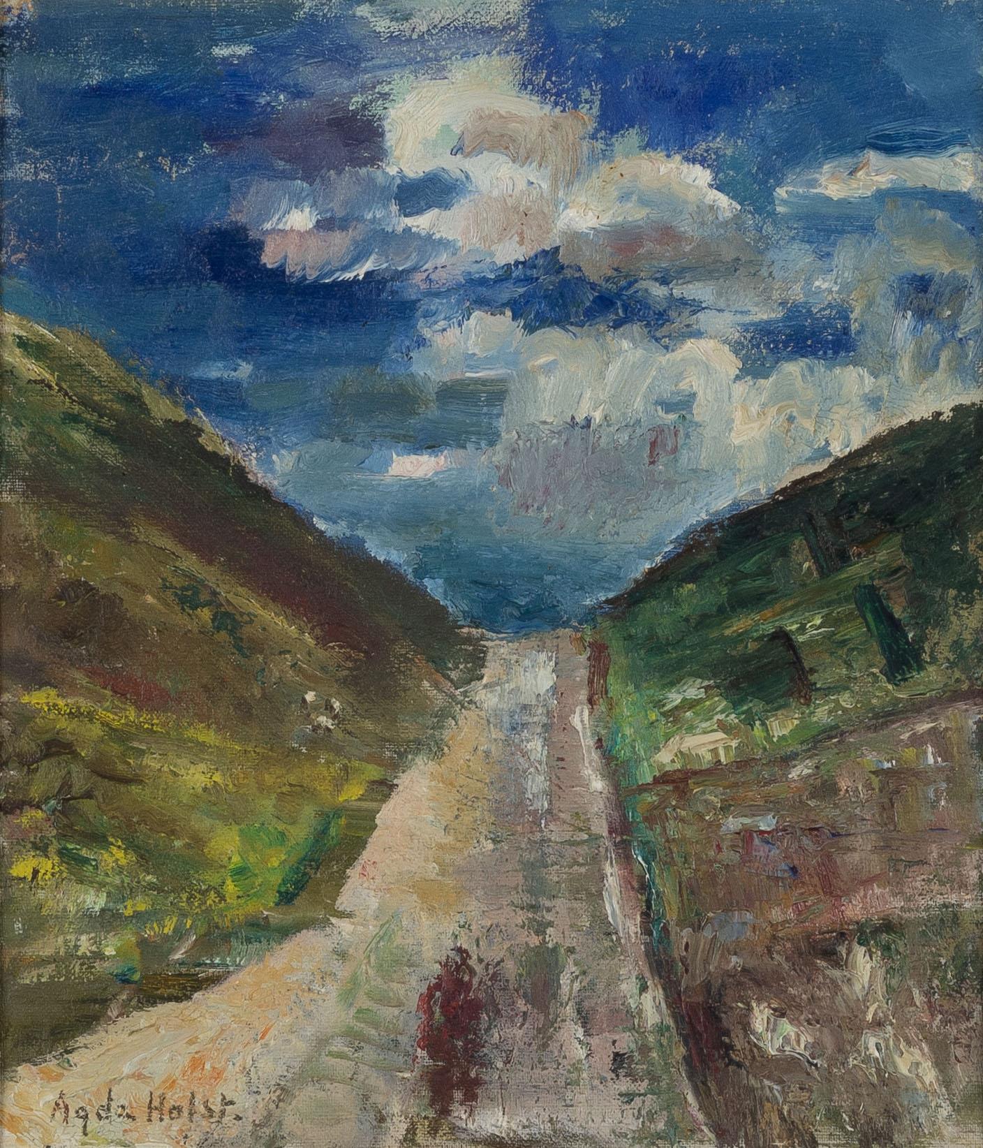 Agda Holst, Vandrare på väg.