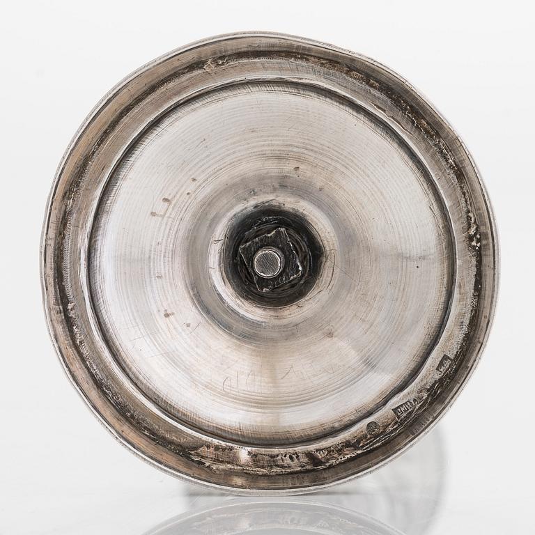 Peter Muller, bägare, silver, S:t Petersburg 1829. Empire.