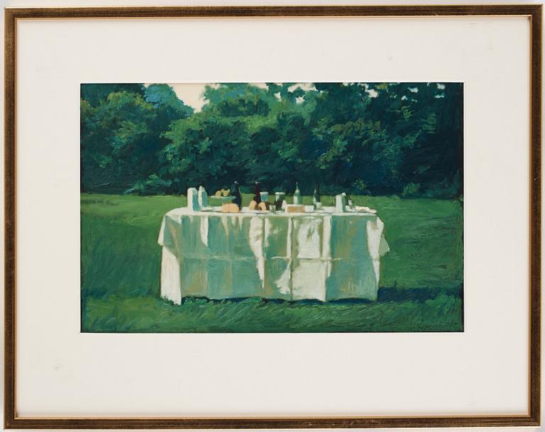 Gerhard Nordström, "A picnic in the park".