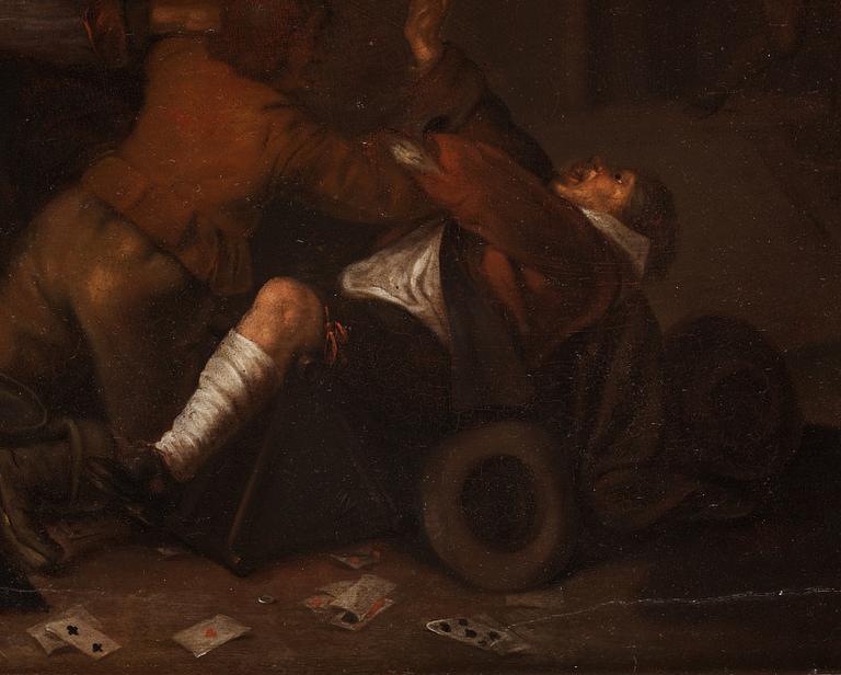 Cornelis Pietersz. Bega Circle of, The fight.