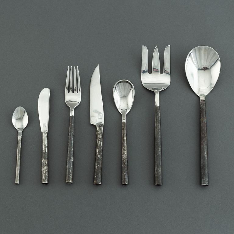 38 pieces steel cutlery, most Rangthong, Thailand.