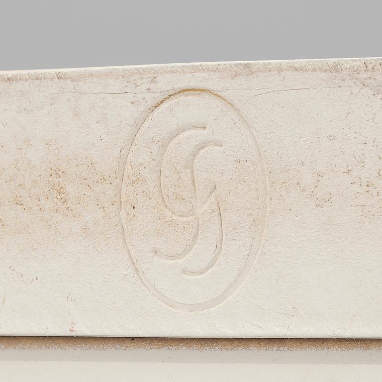 Skrivbord med stol, "Signum Gustavus", 1900-talets slut.