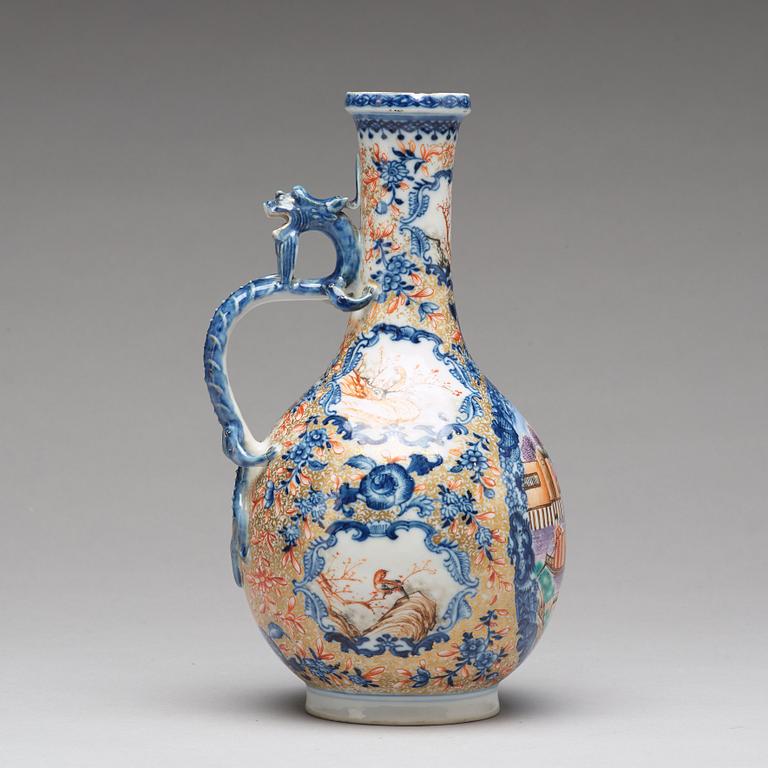 KANNA, porslin. Qingdynastin, Qianlong (1736-95).