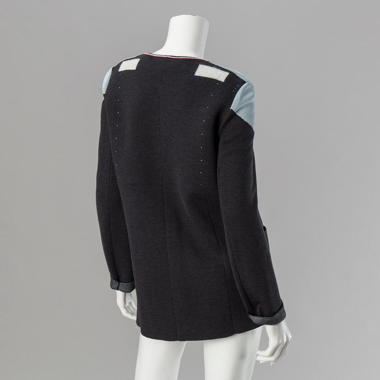 A knitten jacket by Sonia Rykiel.