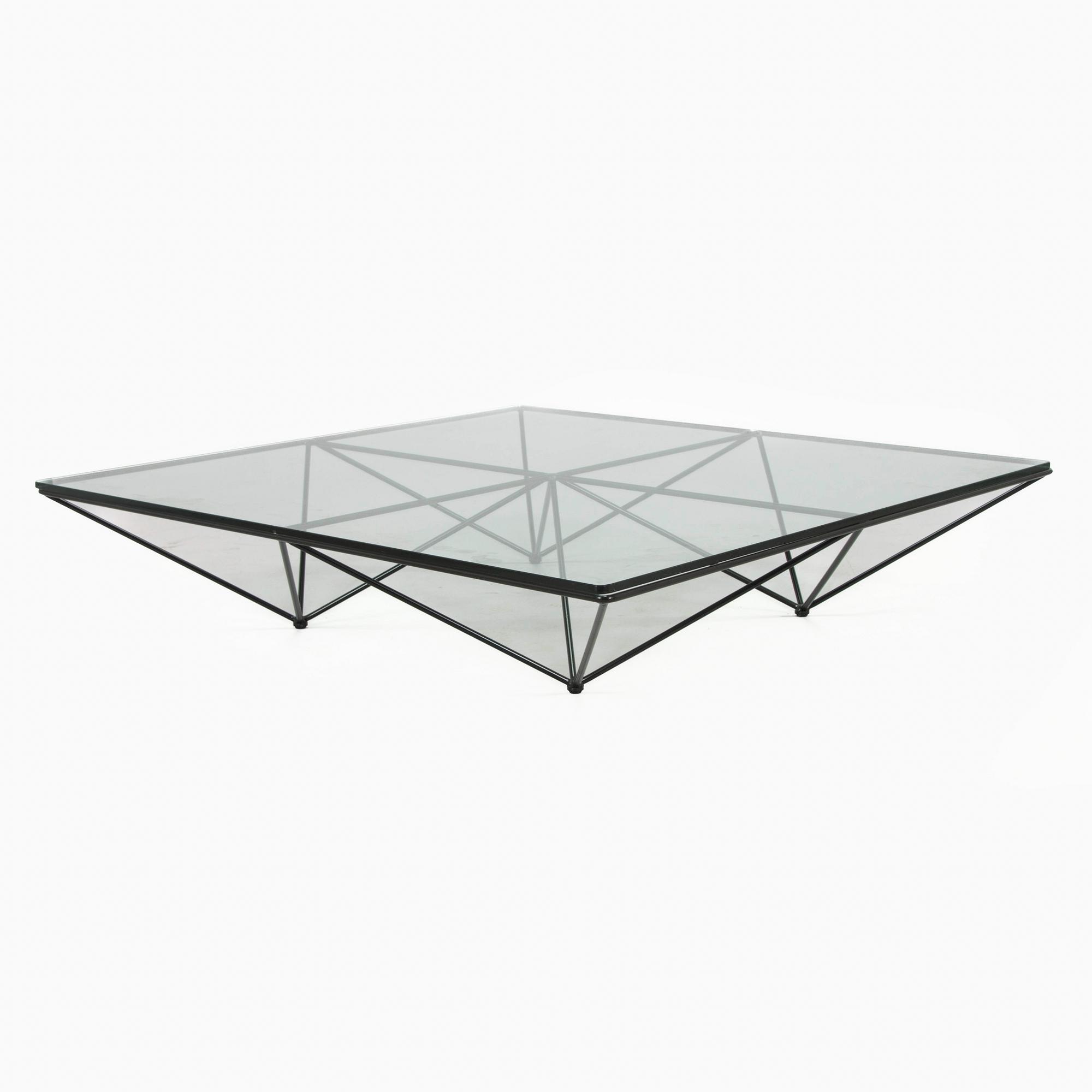Paolo Piva, Alanda coffee table, B&B Italia, late 20th century.