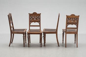 STOLAR, 8 st, renässansstil, 1900-talets första hälft.