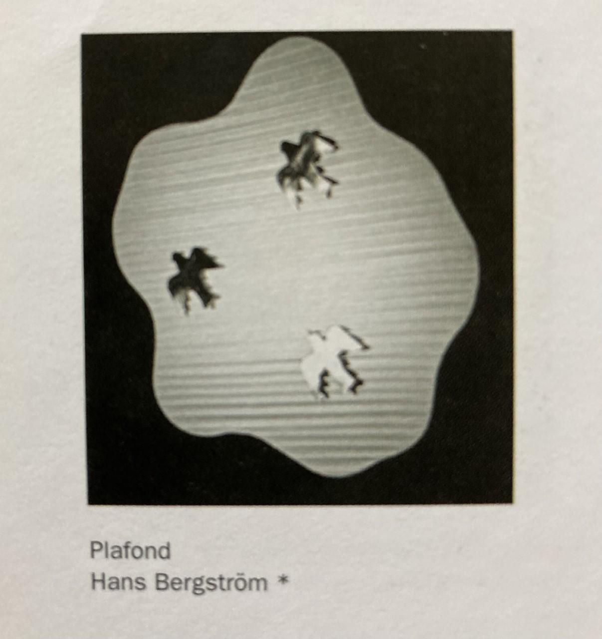 Hans Bergström, plafond, ateljé Lyktan, Åhus, 1940-50-tal.