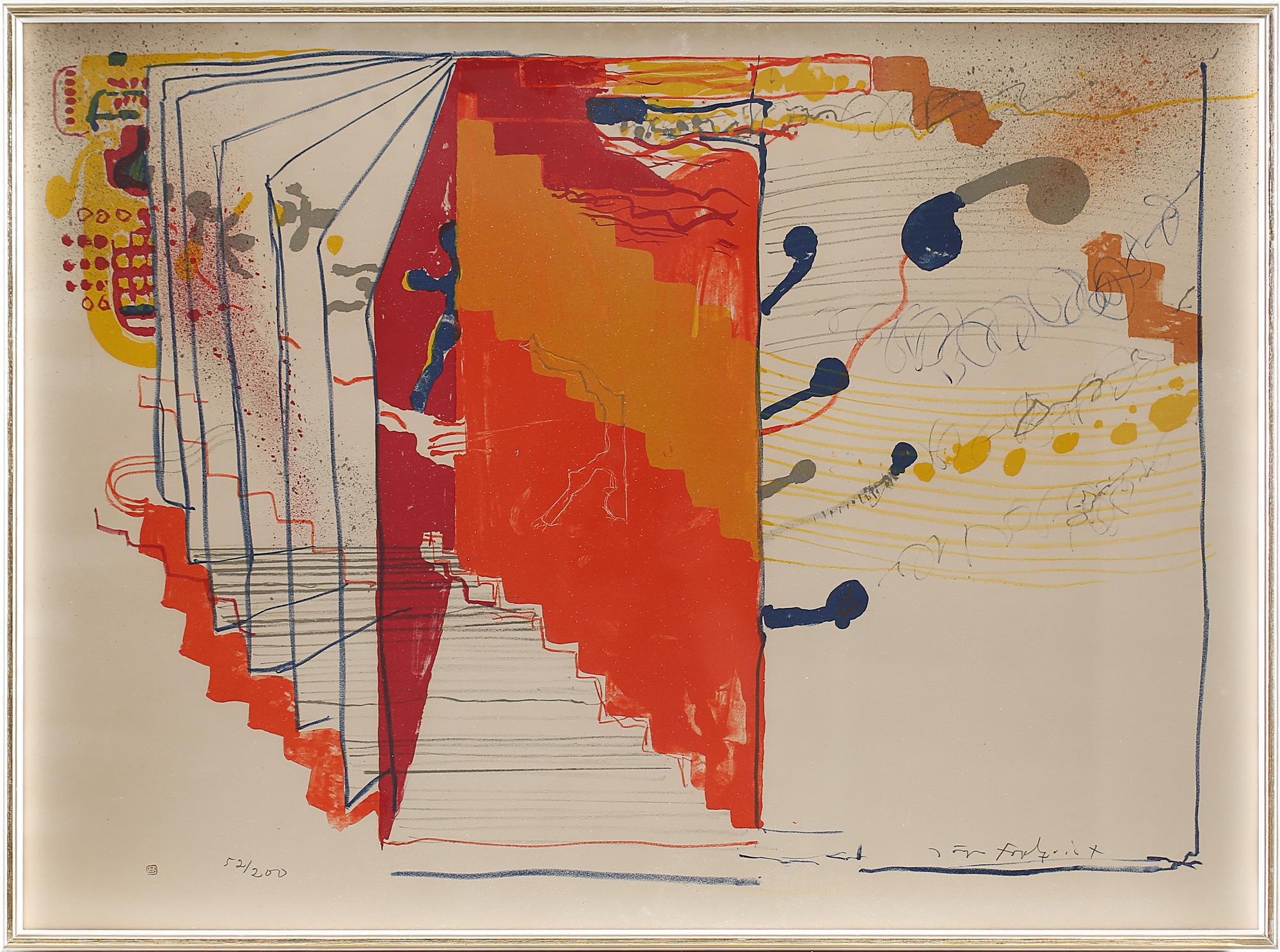 JÖRGEN FOGELQUIST, 2 st, färglitografier, signerade och numrerade 52/200.