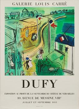 RAOUL DUFY, affisch, Mourlot 1953.