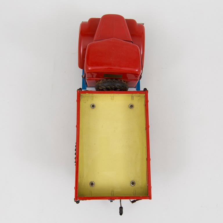 A tinplate Gama 501 truck, Germany, 1950s.
