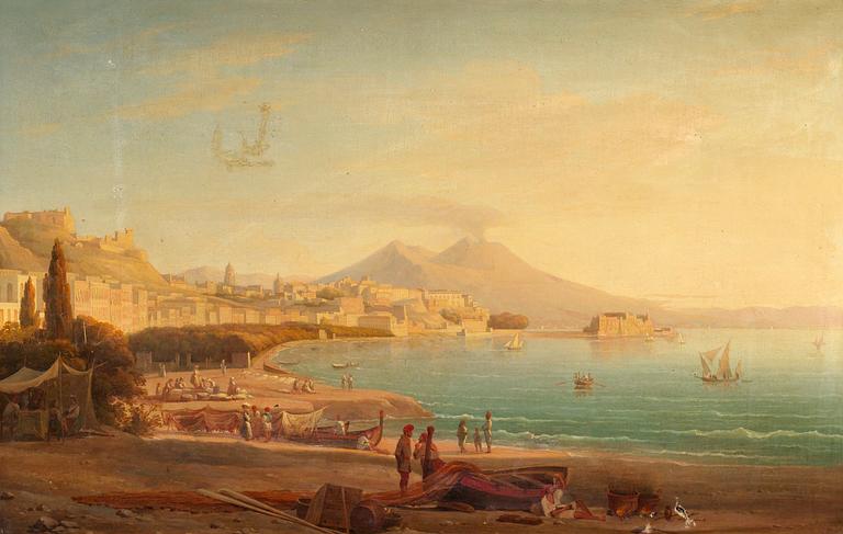 Gustaf Wilhelm Palm, "Utsigt af Neapel".