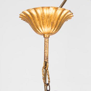 A chandelier, probably Italy 1940s-50s.