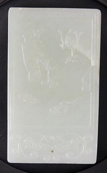 HÄNGE, jade, Kina. 1900-tal.