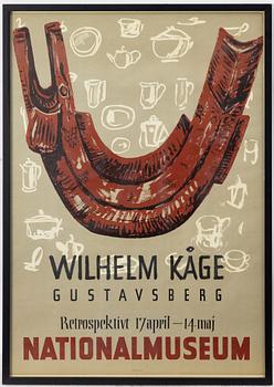 Wilhelm Kåge, 'Retrospektivt 17 april-14 maj, Nationalmuseum'.