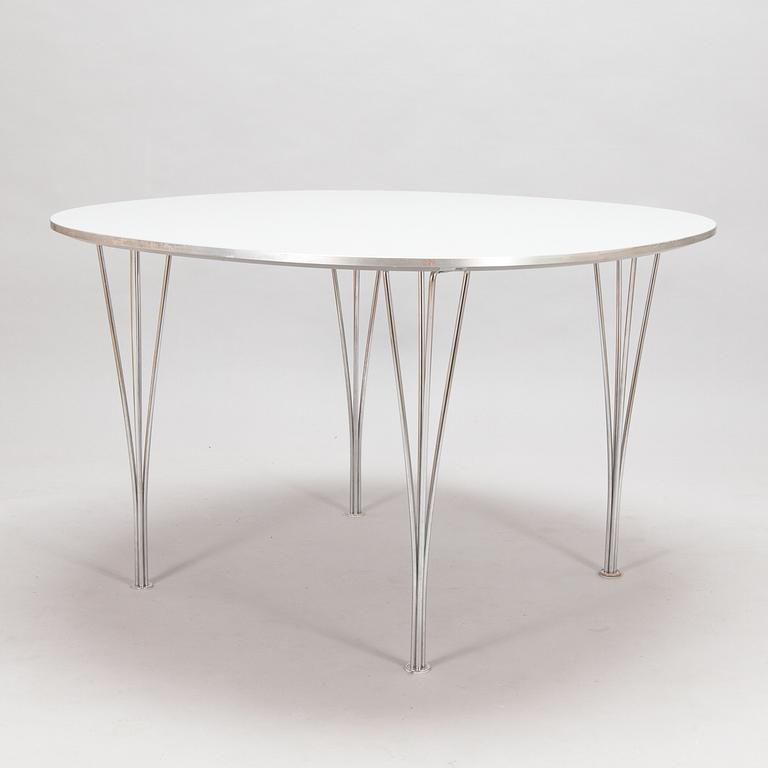 Piet Hein & Bruno Mathsson, matbord, "Superellips", Fritz Hansen, Danmark, 1997.