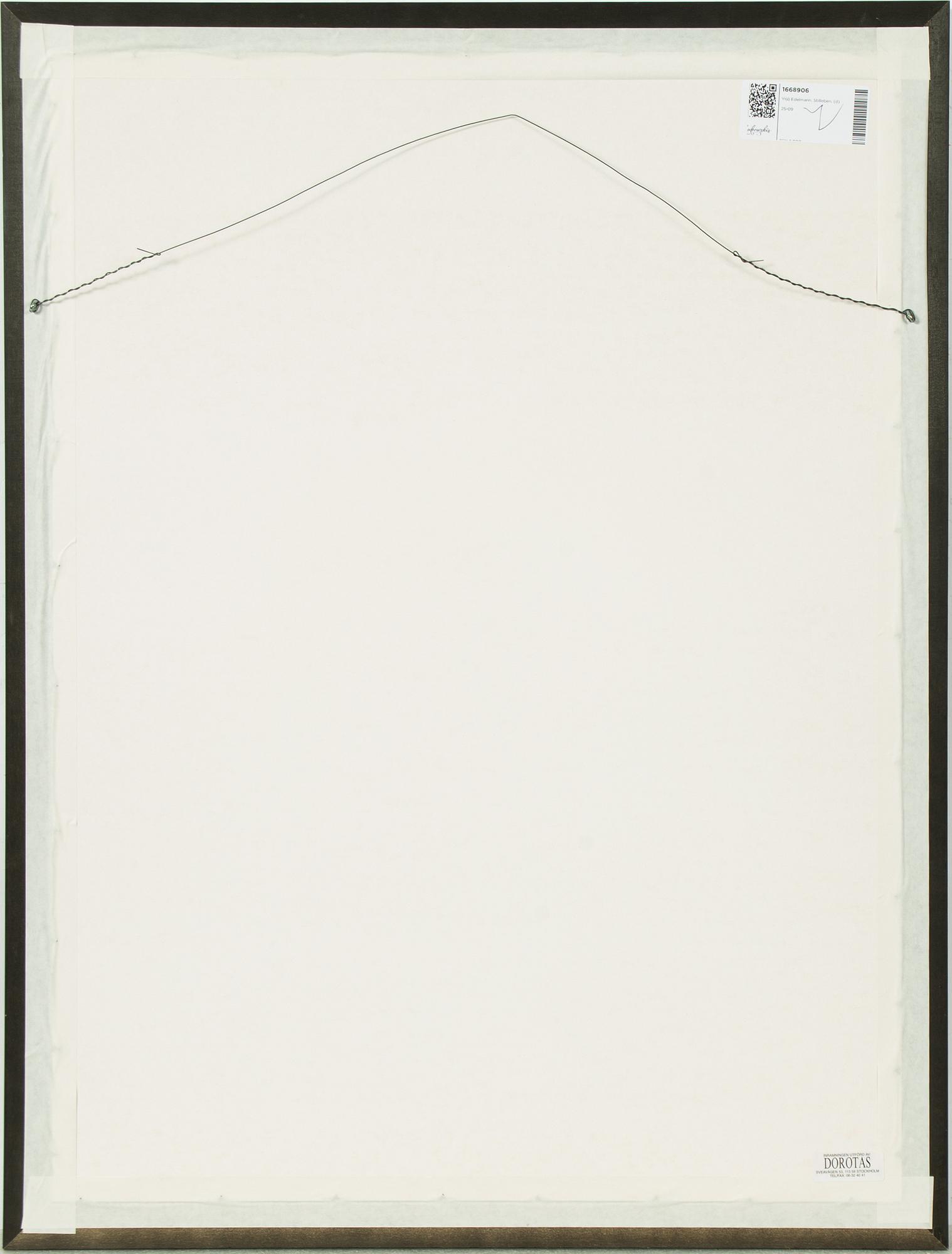 Yrjö Edelmann, "Artificial still life".