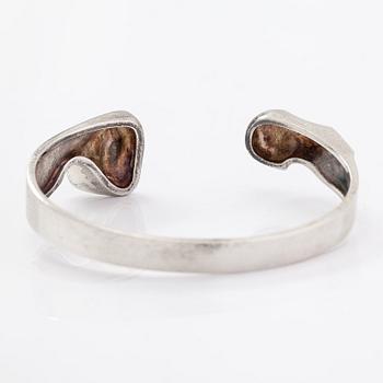 Björn Weckström, A sterling silver bracleet "Apollo". Lapponia 1978.