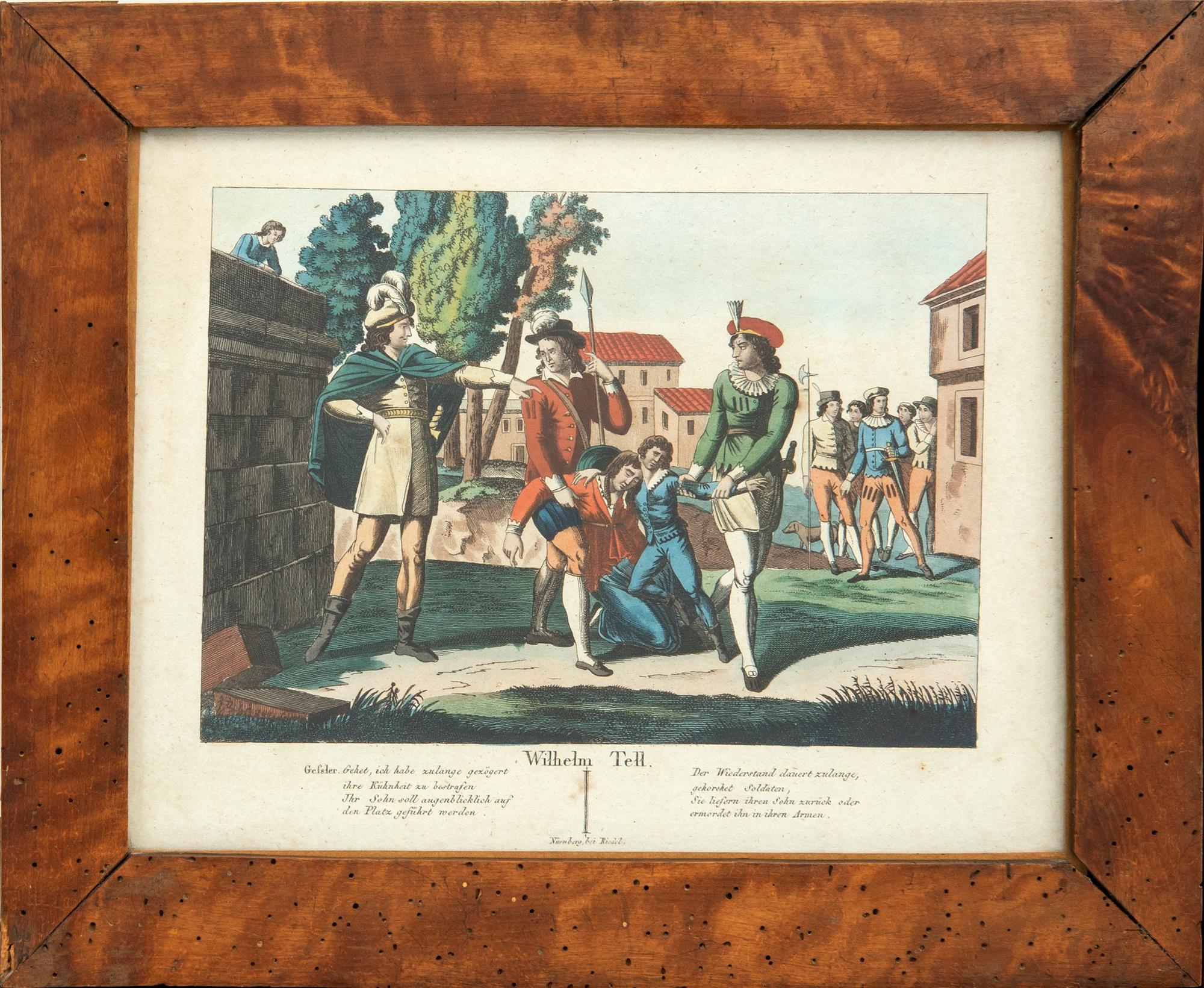 Unknown artist 19th century, "Wilhelm Tell".