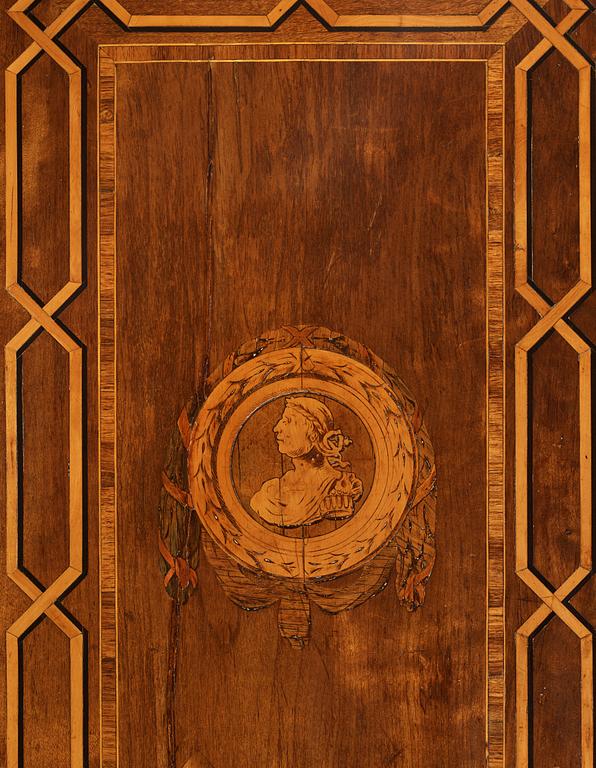 A Gustavian dressing table by Gottlieb Iwersson ca 1780 (master in Stockholm 1778-1813), not signed.