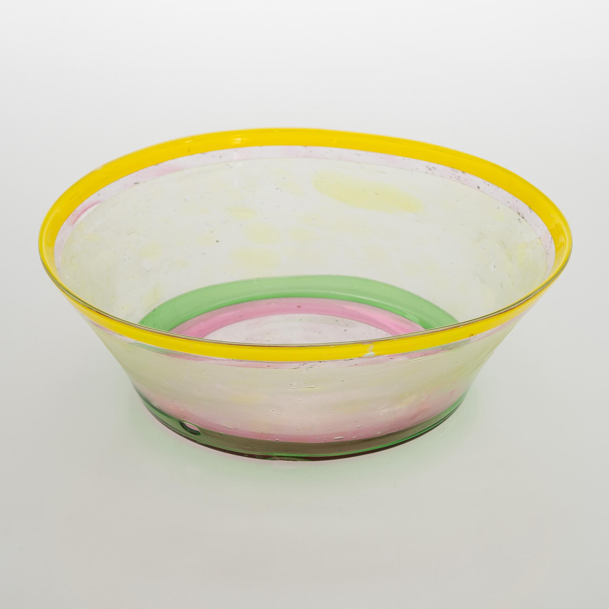 Kaj Franck, skål, signerad Kaj Franck Nuutajärvi Notsjö.