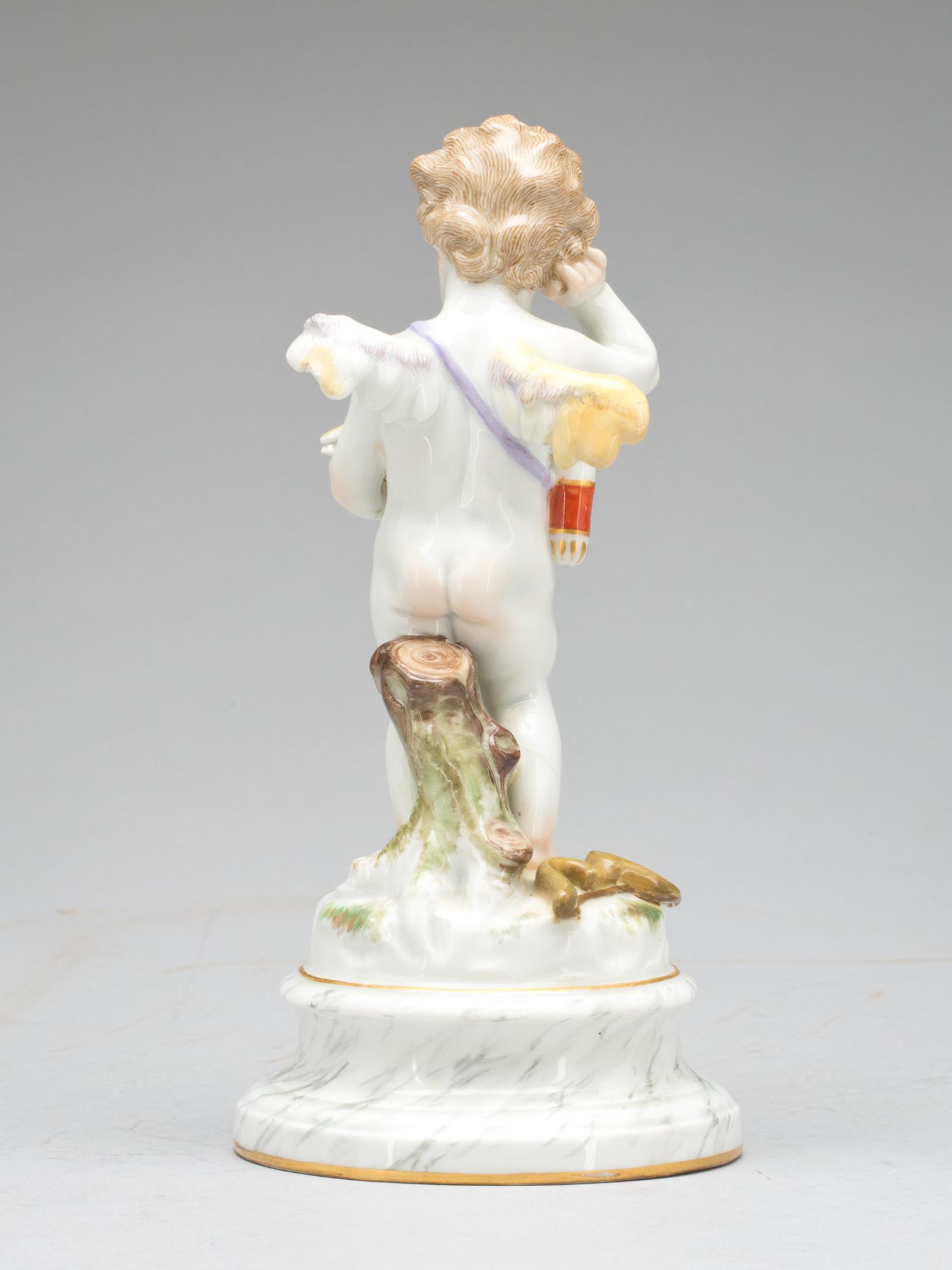 FIGURIN, porslin, Meissen, 1800/1900-tal.
