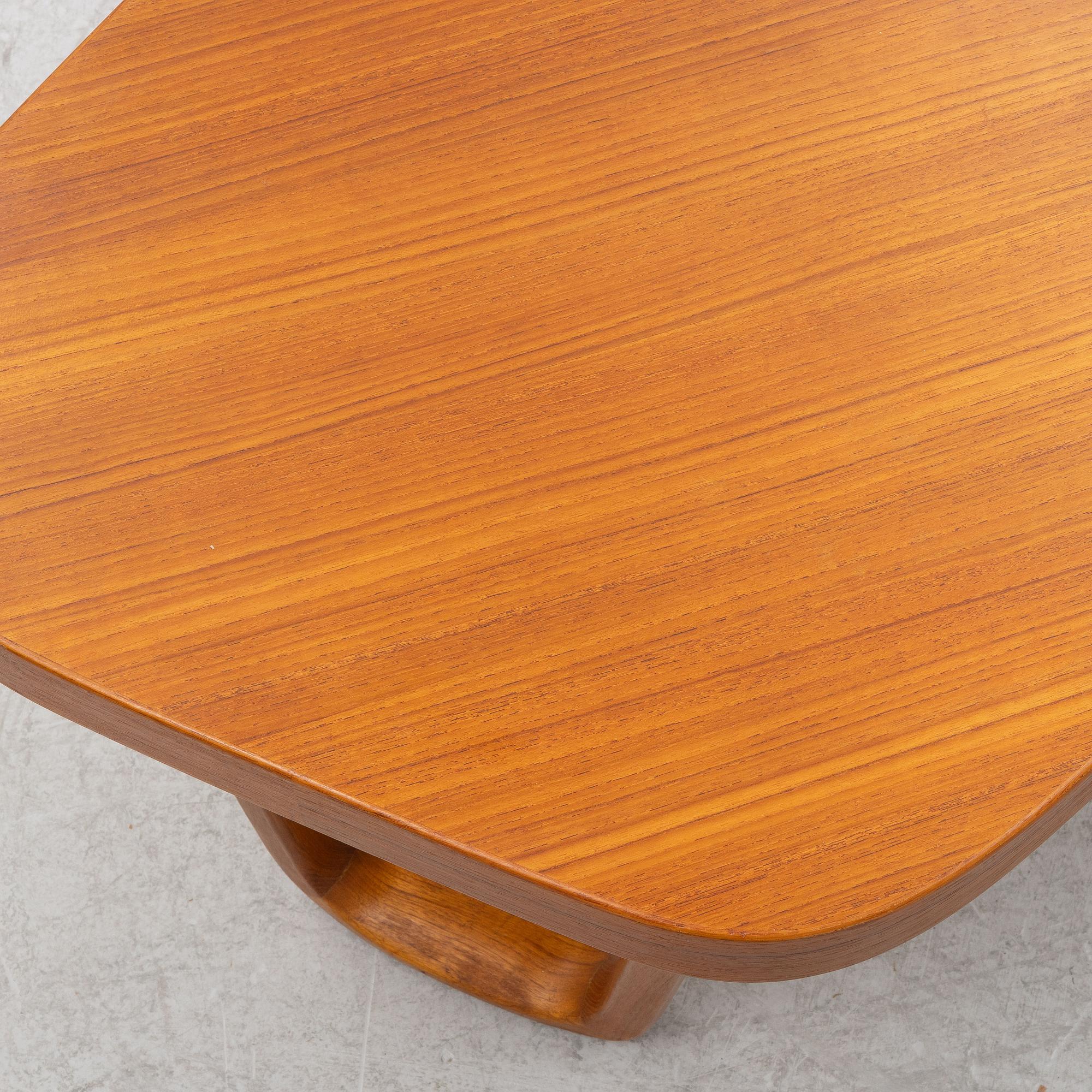Albert Larsson, coffee table, "Bumerang", Tibro, 1950s/1960s.