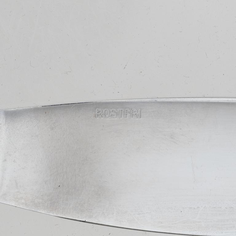 Guldsmedsaktiebolaget (GAB), GAB, cutlery set silver, in case, model 'Vängåva', Stockholm 1964-66 (87 pieces).