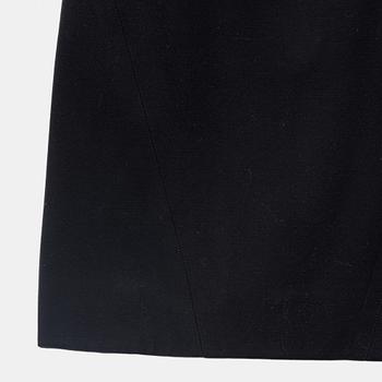 Alaïa, a black cotton skirt, size 36.