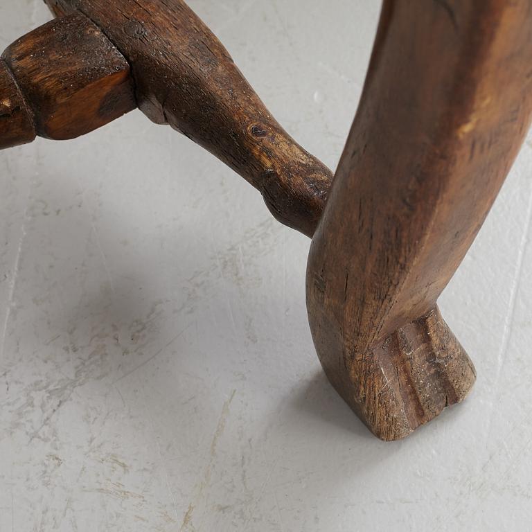 A set of six late baroque chairs, first part of the 18th century,