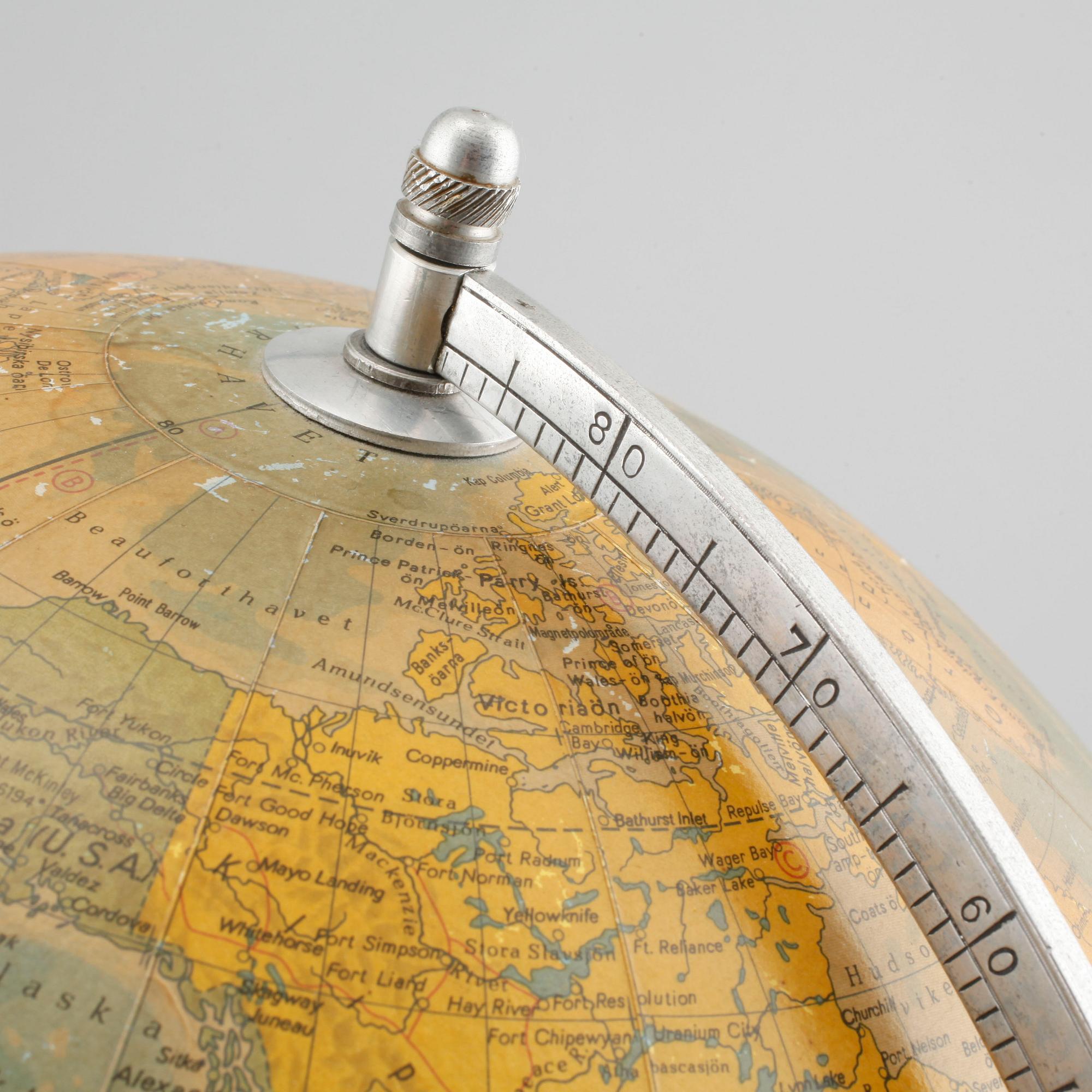 JORDGLOB, 1900-talets tredje kvartal.