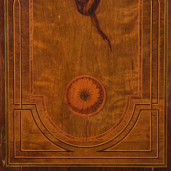 A Gustavian 18th century secretaire by Gottlieb Iwersson, master 1778, not signed.