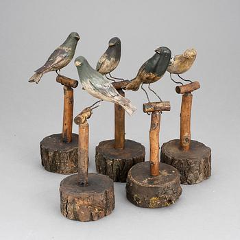 BORDSDEKORATIONER, 5 st, 1900-tal.