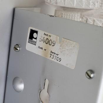 A pair of wall lamps by Gert Nyström for Fagerhult, second half of the 20th century.