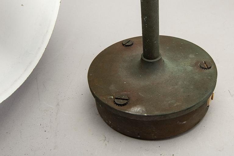 POUL HENNINGSEN, a "PH" copper wall light, Louis Poulsen, Denmark.