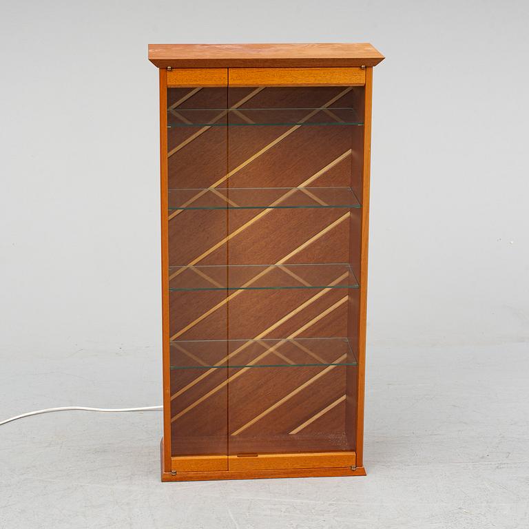 A mahogany wall cabinet, second half of the 20th Century.