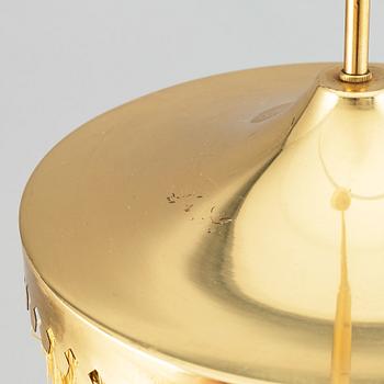 Hans-Agne Jakobsson, a brass ceiling light, Markaryd, 1960's/1970's.